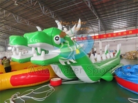Bateau banane gonflable Offre Spéciale, bateau banane remorquable jouet pour jeu de sport nautique, parc aquatique jouets bateau dragon meilleur prix