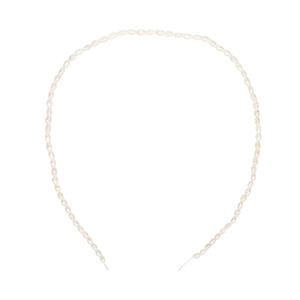 สร้อยคอไข่มุกน้ำจืดทรงบาร็อคสีขาวธรรมชาติแบบขายส่ง รูปทรงไม่สม่ำเสมอ ปลอดสารกัมมันต์ สำหรับผู้หญิง ลูกปัดกึ่งสำเร็จรูปสำหรับงาน DIY - Product Image 5