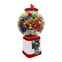 Nouvelle machine distributrice de bonbons et de friandises en plastique à petit prix pour aliments et boissons