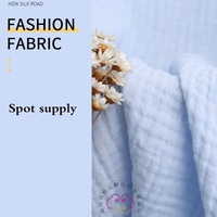 Vente en gros de tissus en coton uni, couleurs unies, 100% polyester, vêtements en tissu teint uni