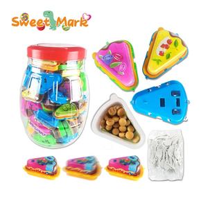 Biscuit au chocolat en forme de <span class=keywords><strong>pizza</strong></span>, jouet, sauce au chocolat au lait <span class=keywords><strong>halal</strong></span> - Product Image 1