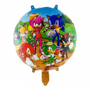 Nouveaux ballons en feuille de <span class=keywords><strong>Sonic</strong></span> the Hedgehog, jouet pour enfants, décoration de fête, ballons en gros - Product Image 2