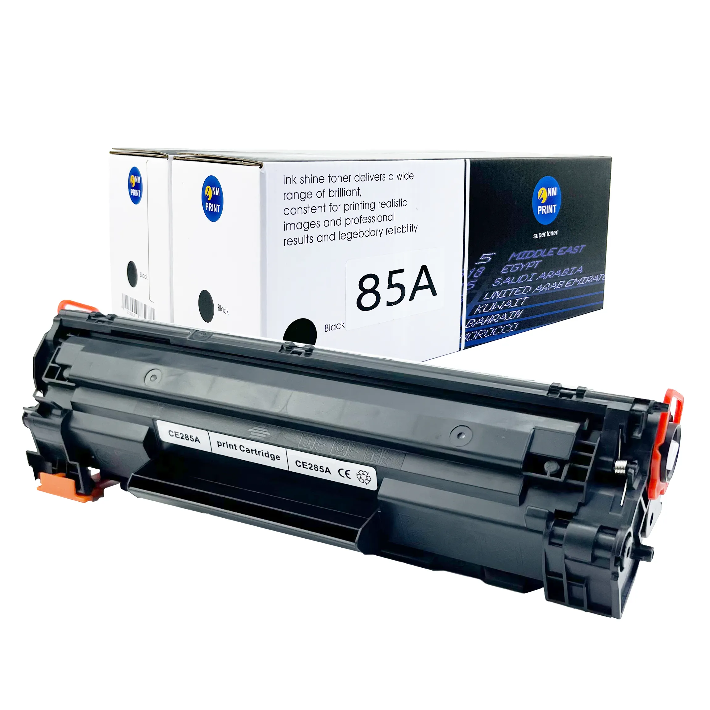 Toner CE285A 85A compatível para HP P1102/1102W/M1132/1212 Cartucho de Toner Fibra de Toner