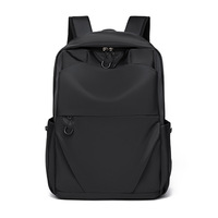 Sac à dos en nylon pour homme, grande capacité, durable, idéal pour l'école, le travail ou les voyages, sac simple pour ordinateur portable