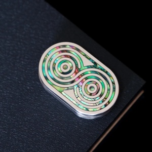 Fidget Spinner Magnétique Coquillage Anti-Stress EDC, Jouet de Poker Rotatif Magnétique pour Soulagement du Stress - Product Image 3