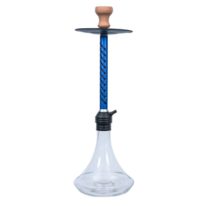 Personalizzato grande narghilè dello shisha in arabia con tubo singolo di legno bonges d'acqua completamente impostato - Product Image 1