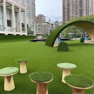 Lingwo 50mm Sports Football Herbe Lingwo Tewtw-Mao <span class=keywords><strong>Evergreen</strong></span> <span class=keywords><strong>Gazon</strong></span> Artificiel Herbe Synthétique Personnalisé pour Le Football - Product Image 6