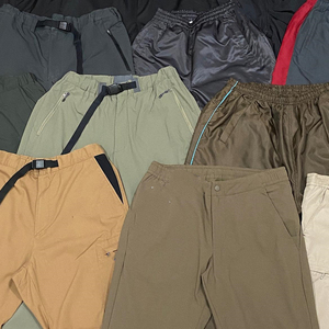 กางเกงแทร็คพิมพ์โลโก้ตามสั่ง น้ำหนักเบา สไตล์ลำลองสำหรับผู้ชาย มีกระเป๋าหลายช่อง ทรงตรง กางเกงคาร์โก้ ผ้าสเวตแพนท์ แห้งเร็ว กางเกงกีฬาเอวยางยืด - Product Image 1