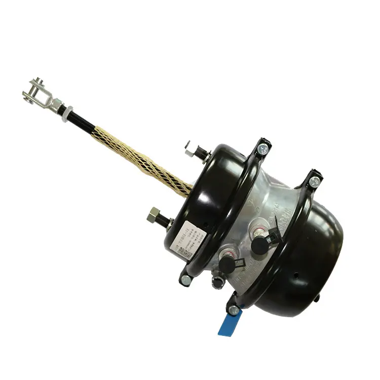 High Quality Air Brake Chamber In Black Electrophoretic Paint T3030 Long Stroke Brake Chambers For Semi Truck Accessories