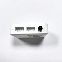 Controlador de Tira LED RGB de 7 Colores con Control por Aplicación, Salida Dual, Atenuador con Micrófono para Tira de Luz LED, DC5V-24V, 44 Teclas, BLE 5.2, Venta al por Mayor