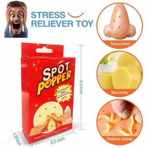 ของเล่นบีบสิวจำลอง วัสดุ PU นุ่ม บรรเทาความเครียด บีบสิวเพื่อความเพลิดเพลิน รูปทรงตามสั่ง คลายความกดดัน - Product Image 2