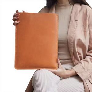 Funda de Piel Genuina Personalizada para Laptop Macbook, Impermeable, con Logotipo Personalizado, Alta Calidad, LLS-0042D - Product Image 1