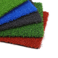 Hochwertiger tragbarer 12-mm-Panorama-künstlicher Golf teppich Professional Putting Green für den Innen-Badminton platz Hinterhof