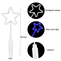 Baguette Magique LED Lumineuse Personnalisable avec Logo pour Enfants et Filles – Idéale pour Fêtes d'Anniversaire, Concerts, Carnavals et Scènes