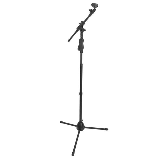 High Quality 118-192cm Height Telescopic Rod Tripod Floor Microphone Stand Mic Holder Instrument Accessories for Musicians