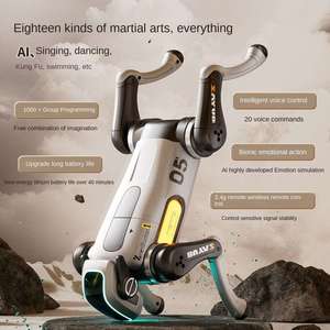 Perro <span class=keywords><strong>Robot</strong></span> Inteligente Multifuncional Interactivo con Control Remoto, un Regalo Educativo de Navidad para Niños - Product Image 6