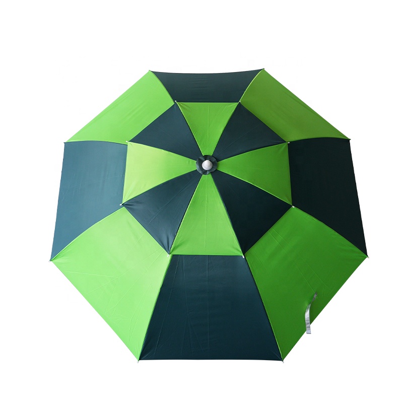 Открытый рыболовный Зонт 2,0 м 2,2 м 2,4 м Кемпинг двухслойный пляжный зонт водонепроницаемые зонты для защиты от солнца патио