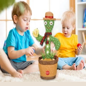 2022 vendita calda dancing <span class=keywords><strong>cactus</strong></span> per cantare danza peluche albero elettronico shake registrazione talking twisting doll kids baby game toy - Product Image 2
