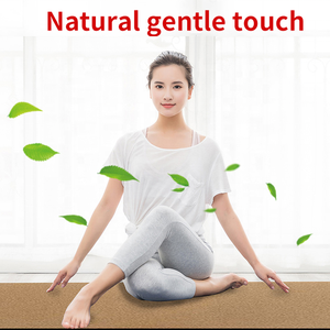 Estera antideslizante para hacer ejercicio en <span class=keywords><strong>casa</strong></span> para niños, esteras de goma de corcho grueso Tpe para Yoga, Pilates, respetuo - Product Image 2