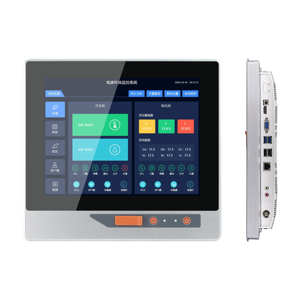 Computadora Industrial Todo en Uno con Pantalla Táctil de Panel de 10.4 Pulgadas, Aleación de Aluminio, IP65, Sin Ventilador, con Botones Frontales, Reinicio USB, Encendido/Apagado - Product Image 3