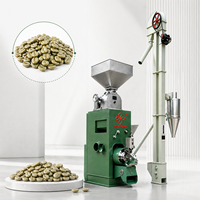 Décortiqueuse de café LNF-1C 22 kW, moteur électrique/diesel, traitement en une seule passe, économie d'énergie pour décorticage en usine de moyenne taille