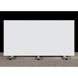 Премиальная белая кварцевая плита Calacatta Statuario Long Vine из искусственного камня, большая плита для кухонных и сантехнических столешниц, цельная поверхность - Product Image 6