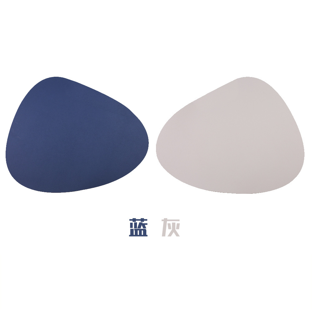 sets de table bleu-gris