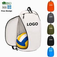 Sac à dos de sport souple antivol de luxe grande capacité personnalisé pour volley-ball, multicolore, avec logo personnalisé pour club de volley-ball, étudiants et salle de sport