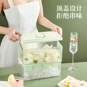 Silicone Ice Cube Mold Square Flexible For Family Party Ice Cream Popsicle Making - Product Image 4