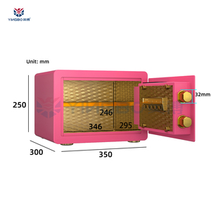caja fuerte mini money safe pink safe box home for sale