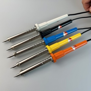 Fer <span class=keywords><strong>à</strong></span> souder externe en gros d'usine 30W-60W, poignée multicolore, fer <span class=keywords><strong>à</strong></span> souder électrique, emballage personnalisé OEM, <span class=keywords><strong>électronique</strong></span> - Product Image 4