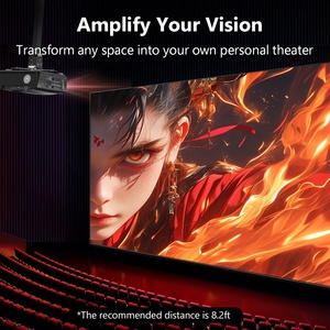 A8S Karaoke Smart Projector 1200 ANSI Lumens 4K Projector 1080P Auto Focus Keystone Correction - Product Image 4