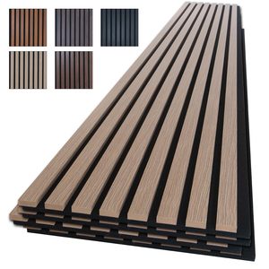 Pannello acustico in legno di noce naturale <span class=keywords><strong>e</strong></span> materiale isolante - Product Image 2