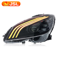 Phares de Style Automobile à LED W204 2007-2010 pour C200 C300 avec Bi-Xénon HID et Clignotant Dynamique DRL