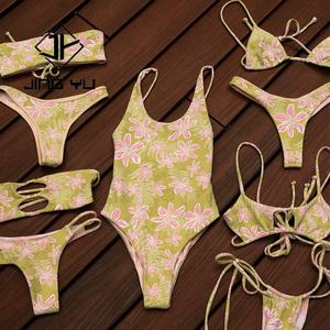Fabricante de Bikinis, Diseño Hawaiano, Traje de Baño Hueco para Mujer, Bikini de Nailon Reciclado Personalizado - Product Image 1