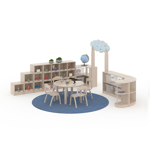 Ensemble table et chaises modernes en plastique pour enfants, idéal pour les garderies, les crèches et les écoles maternelles - Product Image 4