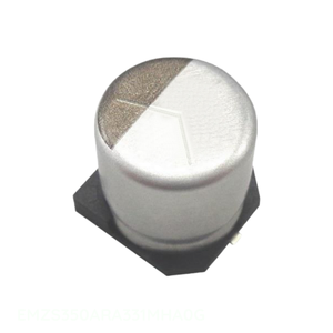 Condensador de Montaje Superficial Original EMZS350ARA331MHA0G, Aluminio, 330uF, 20%, 35V, SMD - Product Image 1