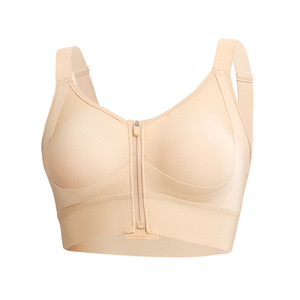 Soutien-gorge de fixation <span class=keywords><strong>post</strong></span>-<span class=keywords><strong>opératoire</strong></span> pour prothèse <span class=keywords><strong>mammaire</strong></span>, à fermeture avant, en nylon, avec support solide, pour la reconstruction <span class=keywords><strong>mammaire</strong></span> - Product Image 6