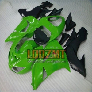 Cuerpo verde de inyección para <span class=keywords><strong>KAWASAKI</strong></span> NINJA <span class=keywords><strong>ZX</strong></span> <span class=keywords><strong>10</strong></span> <span class=keywords><strong>R</strong></span> 10R 1000 CC ZX10R 06 07 51No.42 ZX1000 2006 <span class=keywords><strong>2007</strong></span> Kit de carenado OEM - Product Image 1