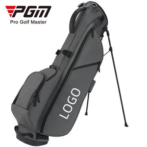 PGM QB0323 toptan erkek Ultra hafif yürüyüş Golf çantası dayanıklı mikrofiber deri hafif Golf pazar standı çantası