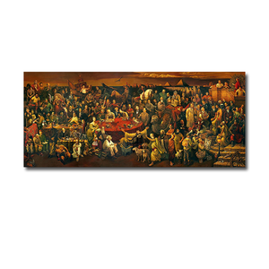 Stampa su Tela di Opere d'Arte di Persone Famose nel Mondo per Decorazione Murale - Product Image 1