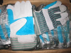 Guantes DE SEGURIDAD personalizados de cuero de vaca para hombre, comodidad superior, para trabajos de construcción, fabricación de minería, trabajos resistentes y afilados - Product Image 3