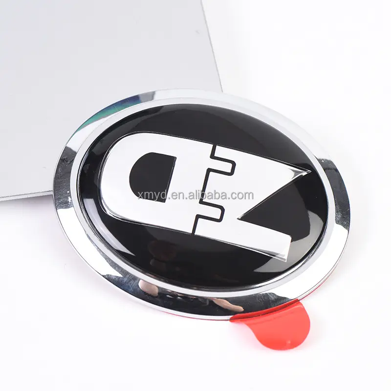 Conception gratuite de haute qualité personnalisé 3d plastique ABS Logo Chrome voiture insigne Auto emblème