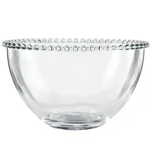 large beaded glass mixing bowl