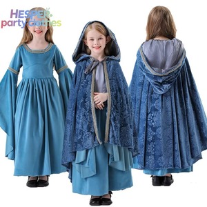 Costume de princesse d'Halloween HESPER, ensemble de reine du Seigneur des Anneaux avec bague magique, tenue médiévale de cour, vêtements de jeu de rôle - Product Image 1