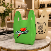 Sac de courses réutilisable écologique en toile non tissée avec logo personnalisé, pliable, pour supermarché, rangement, cadeau