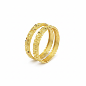 Elegant <b>Gold</b> Plated Alloy Meenakari Royal Fine <b>Bangles</b> <b>Set</b> Designer Traditional Jewelry Premium Ethnic <b>Bangle</b> Collection - Product Image 2