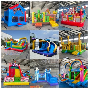 <span class=keywords><strong>Castillo</strong></span> Inflable con Tobogán de Sirena, Brincolín Comercial <span class=keywords><strong>para</strong></span> 5-7 Niños, Capacidad de 350 kg, <span class=keywords><strong>para</strong></span> Fiestas, Bodas y Eventos - Product Image 6