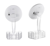 Vente chaude Usine Direct Prix Promotion LED Lumineux Amovible Vanité Miroir Cosmétique Avec Organisateur Boîte De Rangement