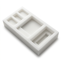Insert d'emballage imperméable en mousse EPE blanche, mousse EVA, mousse polyuréthane pour appareils électroménagers |   Support interne amortissant les chocs